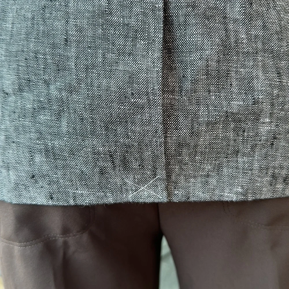 J Crew One-button linen blazer size 0